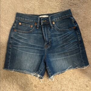 Madewell Denim Blue Women's Shorts